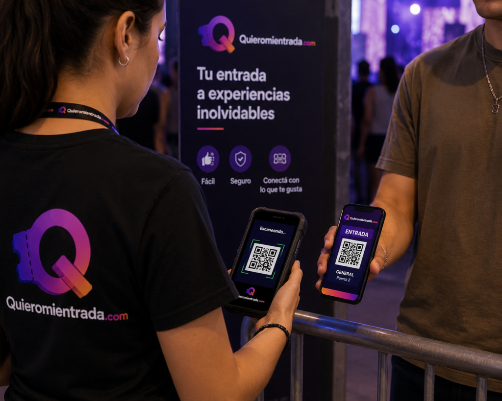 Nosotros fondo control qr